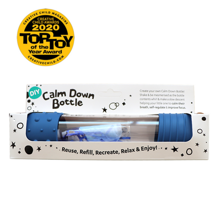 Butelka sensoryczna DIY, granatowa, Jellystone Designs