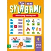 Czytam sylabami i bawię się naklejkami, książeczka z zadaniami dla dzieci. Ciekawe zadania do nauki czytania. Wydanie II