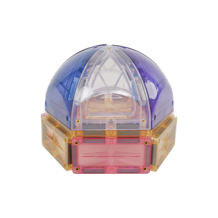 Cleverclixx Klocki magnetyczne Small Curved 34 el.