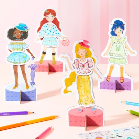 mideer Kolorowanka przebieranka Bal, +3