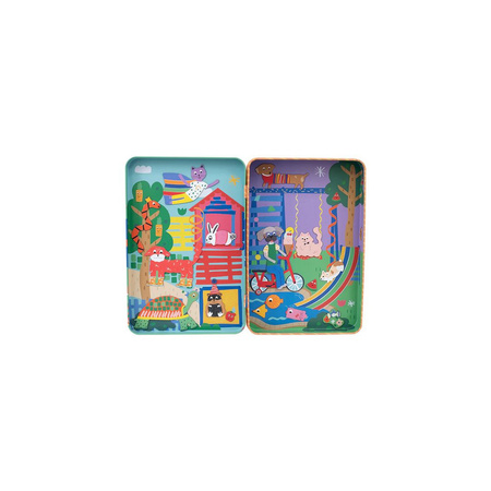 Floss & Rock Zwierzaki Magnetyczna Układanka w Pudełku