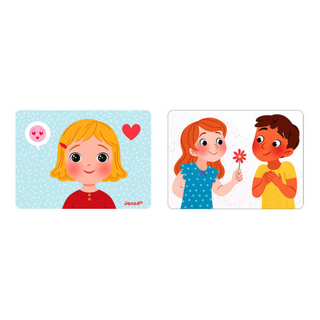 Magnetyczna układanka Emocje, Janod