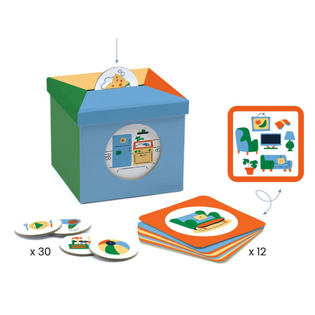 Djeco Eduludo gra KIOUKOI dom