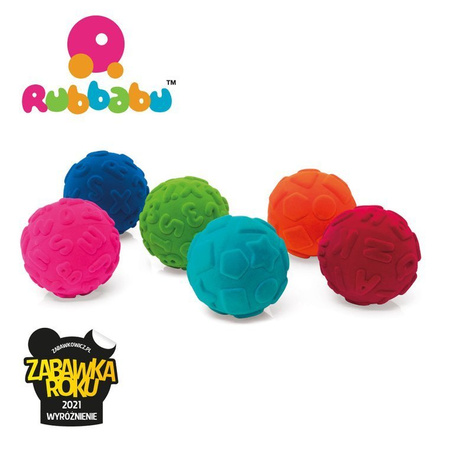 Rubbabu Piłka sensoryczna edukacyjna - Zielone cyfry