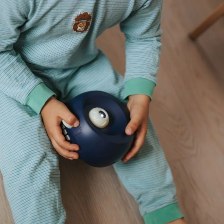 Kidywolf Projektor Ścienny Galaxy Kidystar – projektor 360°, muzyka, Bluetooth, 6 dysków, timer