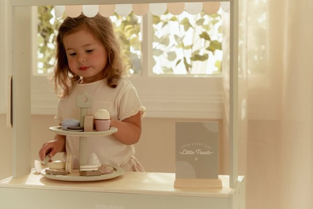 Little Dutch Patera z ciasteczkami FSC – drewniana, piętrowa zabawka dla dzieci 18m+