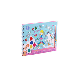 Floss & Rock Tęczowe Wróżki Kreatywne Kolorowanki z Farbkami