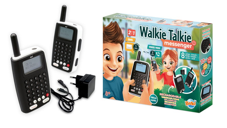 Buki WALKIE-TALKIE messenger - zasięg 1 km/3 km