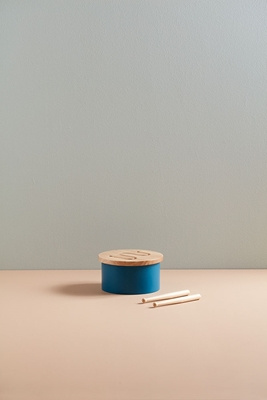 Kids Concept Bębenek Dla Dziecka Mini Blue