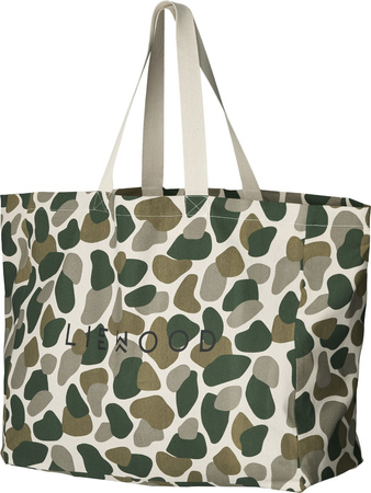 Liewood Torba na zakupy maxi Camouflage / Green
