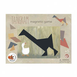 Egmont Toys – Gra magnetyczna Tangram - Logiczna układanka edukacyjna dla dzieci