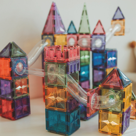 Cleverclixx Klocki magnetyczne Ball Run Intense 60