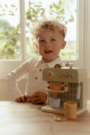 Little Dutch Drewniany ekspres do kawy dla dzieci