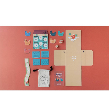 LONDJI Gra kieszonkowa Puk! Puk! Tu lisek!