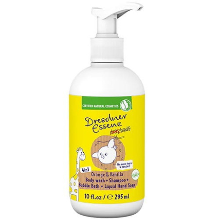 Naturalny żel myjący 4w1 GŁOWA DO GÓRY 300ml DRESDNER ESSENZ