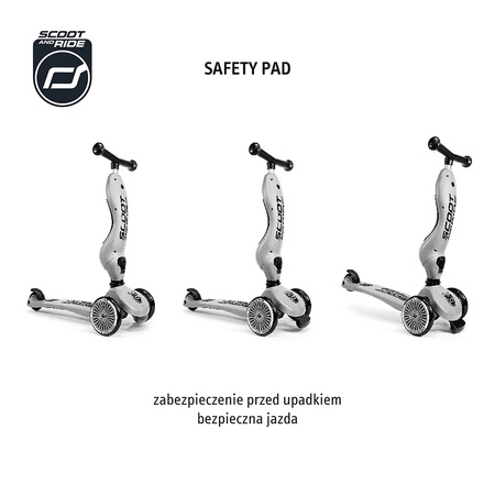 SCOOTANDRIDE 2w1 hulajnoga 1-5 lat Olive