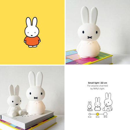 Mr Maria Miffy Shines lampka 22cm