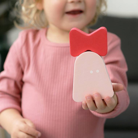 Quut Klocki piankowe balansowe Blokki Coral – 10 elementów z pianki EVA, do zabawy na sucho i w wodzie 10m+