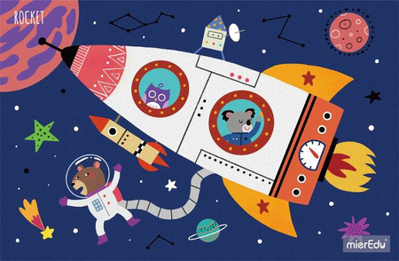 mierEdu Puzzle progresywne - Odkrywaj pojazdy - Poziom 2 (2+)