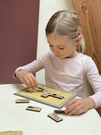 Egmont Toys – Gra magnetyczna Dżdżownica - Logiczna gra edukacyjna dla dzieci