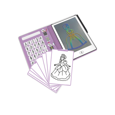 Kidywolf - pad rysunkowy z ekranem LCD wzór: Princess, Księżniczki