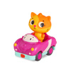 B.toys Miękkie autko sensoryczne – wyścigówka z KOTKIEM