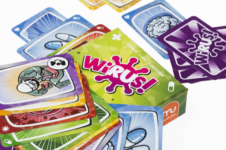 Wirus! – gra karciana Muduko dla dzieci i dorosłych 6+ | dynamiczna gra rodzinna