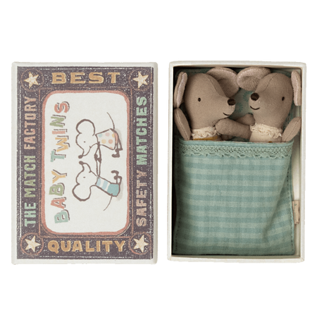 Maileg Myszki Bliźniaki w pudełku