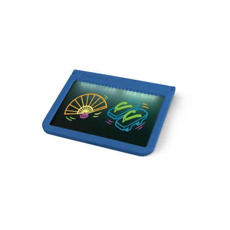 Podświetlany tablet rysunkowy +8 Kidydraw Pro Kidywolf niebieski - Manga