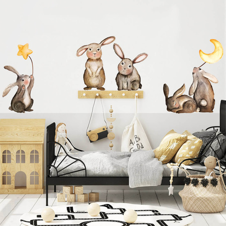 Naklejki | zajączki Pastelowelove