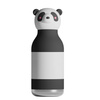 Asobu Bestie - Butelka termiczna, bidon ze słomką Panda 460 ml
