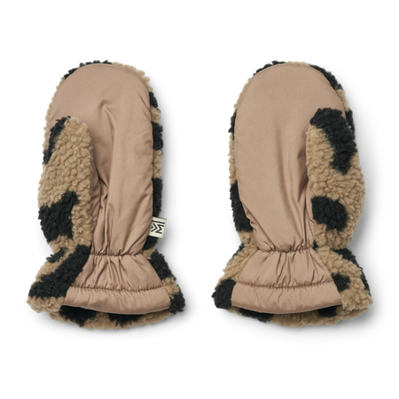 Liewood – Rękawiczki dziecięce jednopalczaste zimowe z polarem, certyfikat OEKOTEX, ciepłe na jesień i zimę, 3-4 lata – wyprzedaż