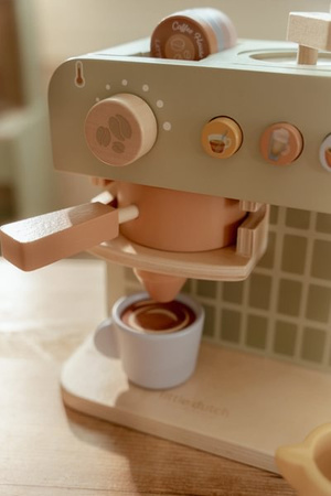 Little Dutch Drewniany ekspres do kawy dla dzieci