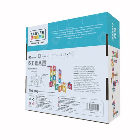 Cleverclixx Klocki magnetyczne Ball Run Intense 60