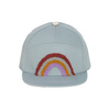 Lassig Czapka z daszkiem dziecięca Little Gang Rainbow light blue 2-6 lat