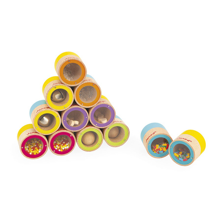 Janod – Gra Memory Dźwiękowe dla Dzieci 3+ | Sensoryczna Gra Pamięciowa