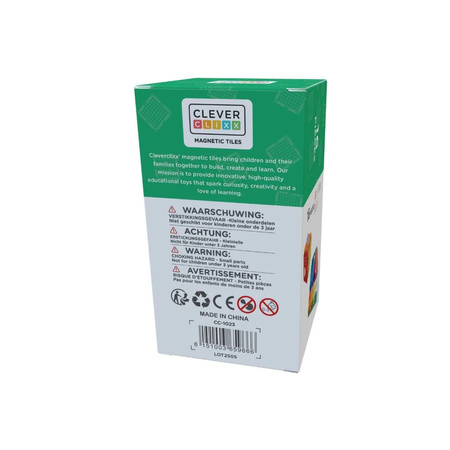 Cleverclixx Klocki magnetyczne Brick Tiles 16 el.
