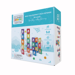 Cleverclixx Klocki magnetyczne Ball Run Intense 60