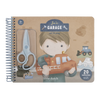 Little Dutch Kreatywny zeszyt z nożyczkami Jim & Friends – zestaw kreatywny do wycinania 3+