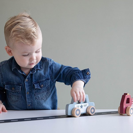 Little Dutch Zestaw aut Karetka,Policja, Wóz strażacki