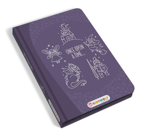 Kidywolf - pad rysunkowy z ekranem LCD wzór: Dawno, dawno temu, Baj