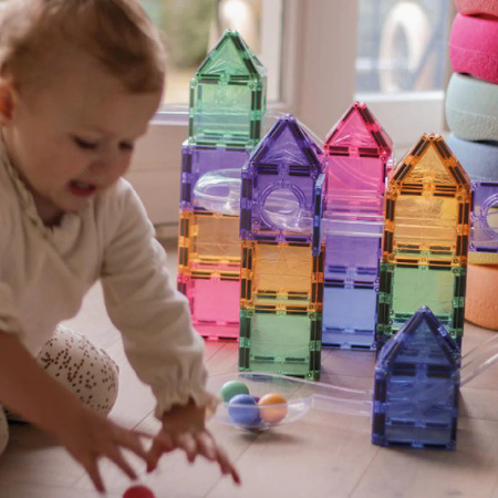 Cleverclixx Klocki magnetyczne Ball Run Clever