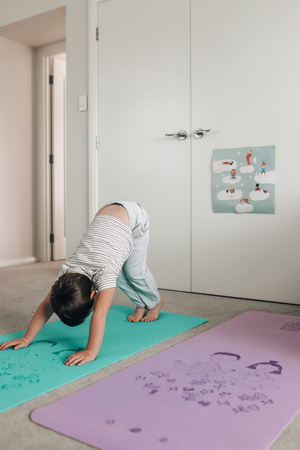 Buki Mata do jogi dla dzieci - zielona