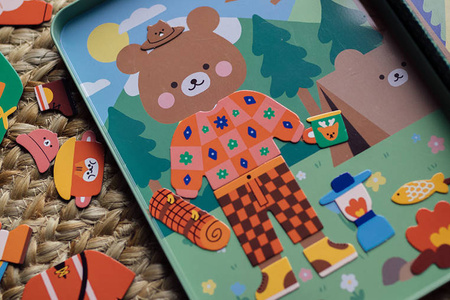 Mudpuppy Magnetyczne postacie Wesoły biwak