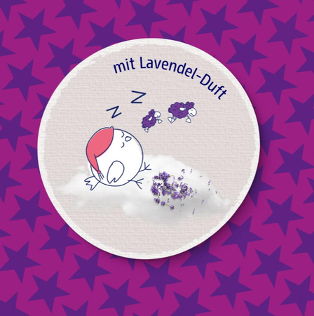 Sól do kąpieli SŁODKICH SNÓW – lawenda, naturalna, dla dzieci od 1 roku - DRESDNER ESSENZ