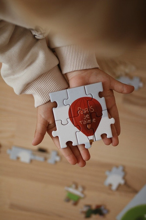 Janod Puzzle w walizce Paryż 200 elementów – układanka dla dzieci 7+