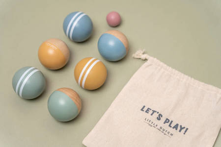 Little Dutch Zestaw piłek do gry Boules