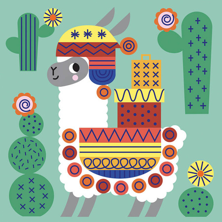 Multizestaw kreatywny 4-latka My arts & crafts 4+, Janod