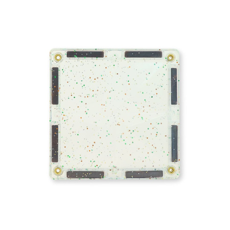 Cleverclixx Glitter Tiles – Brokatowe Klocki Magnetyczne 16 el. | Kreatywna zabawa 3+