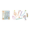 Janod Zestaw kreatywny Ozdoby z żyłek filofun Scoubidou 7+